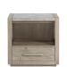 Intrigue One Drawer Nightstand in Hazelwood