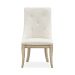 Harlow Dining Arm Chair w/Upholstered Seat & Back (2/ctn) in Weathered Bisque