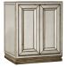 Hooker Furniture Sanctuary Two-Door Mirrored Nightstand  in Visage