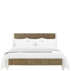 Rosalie Woven Bed in White Caps