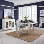 Liberty Furniture Allyson Park Counter Height Leg Table Dining Room Set