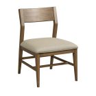 Ad Modern Synergy Vantage Side Chair in Ambrosia Maple/Rolled Steel