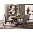 Ad Modern Synergy Concentric Round Dining Table Dining Room Set