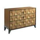 Ad Modern Synergy Pattern Console in Ambrosia Maple/Rolled Steel