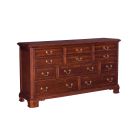 Cherry Grove Triple Dresser in Classic Antique Cherry Finish