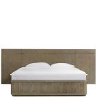 Pasadena Panel Bed with Piers in Casual Taupe