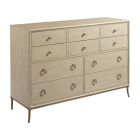 Lenox Ventura Dresser in Alabaster/Champagne