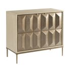 Lenox Prism Chest in Alabaster/Champagne