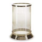 Ashley Furniture Aavinson Candle Holder 8" in Amber/Gold