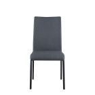 Chintaly Imports Aida Contemporary Contour-Back Side Chair in Ash