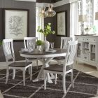 Liberty Furniture Allyson Park Pedestal Table Dining Room Set