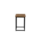 Ames Chairside Table in Brown