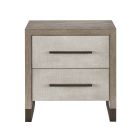 Erinn V Night Table in Weathered Oak