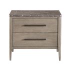 Erinn V Nightstand in Weathered Oak