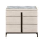 Erinn V Maren Nightstand in Silver Lining