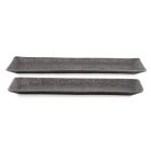 Ashley Furniture Garekton Tray (Set of 2) in Pewter