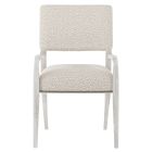 Bernhardt Interiors Moore Fabric Arm Chair in Glacier White