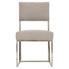 Bernhardt Interiors Hayes Fabric Side Chair in Bronze