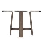 Bernhardt Interiors Harding Round Dining Table in Weathered Greige