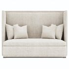 Bernhardt Interiors Marcourt Fabric Banquette in Portobello