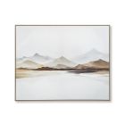 Ashley Furniture Karalen Wall Art in White/Gray/Brown