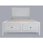 Maxton Storage Bed in Ivory