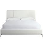 Modern Conway King Bed in Snow