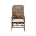 Modern Farmhouse Irving Arm Chair in Barley Woven Slimit