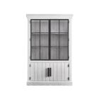 Modern Farmhouse Huntley Display Cabinet in Rustic Oak