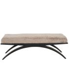 New Modern Nola Bench in Bronze