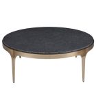 New Modern Scarlett Cocktail Table in Black Granite