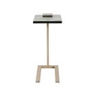 New Modern Axis Martini Table in Champagne Gold