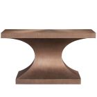New Modern Leander Console Table in Aged Brass