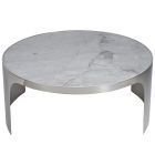 New Modern Revolve Large Nesting Table in Grey  Carrea