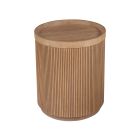 New Modern Lumi Side Table in Natural Oak