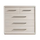 New Modern Astrid Drawer Chest in White Oak