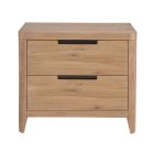 New Modern Walker Nightstand in Natural Oak