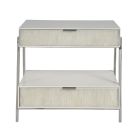 New Modern Ingrid Nightstand in White