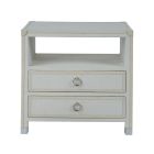 New Modern Riven Nightstand in Two Tone