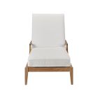 Coastal Living Outdoor Chesapeake Chaise Lounge in Natural Teak