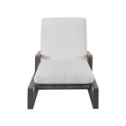 Coastal Living Outdoor San Clemente Chaise Lounge in Carbon