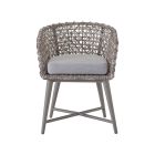 Coastal Living Outdoor Saybrook Dining Chair in Fog