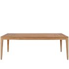 Coastal Living Outdoor Chesapeake Rectangular Dining Table in Natural Teak
