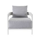 Coastal Living Outdoor South Beach Lounge Chair in Chalk