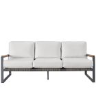 Coastal Living Outdoor San Clemente Sofa in Carbon