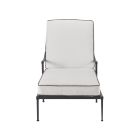 Coastal Living Outdoor Seneca Chaise Lounge in Charcoal