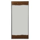 Ashley Furniture Panchali Floor Mirror in Brown/Black