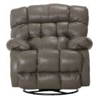 Pendleton Chaise Swivel Glider Recliner in Light Grey
