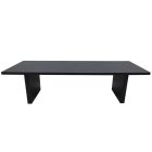 Diamond Sofa Sonoma 80" Wood Dining Table in Black