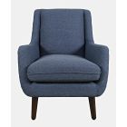 Theo Accent Chair in Navy